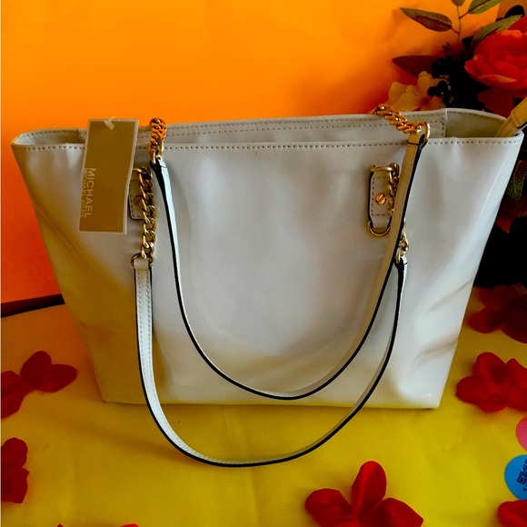 Michael Kors tote NWT OFF WHITE - Picture 1 of 5